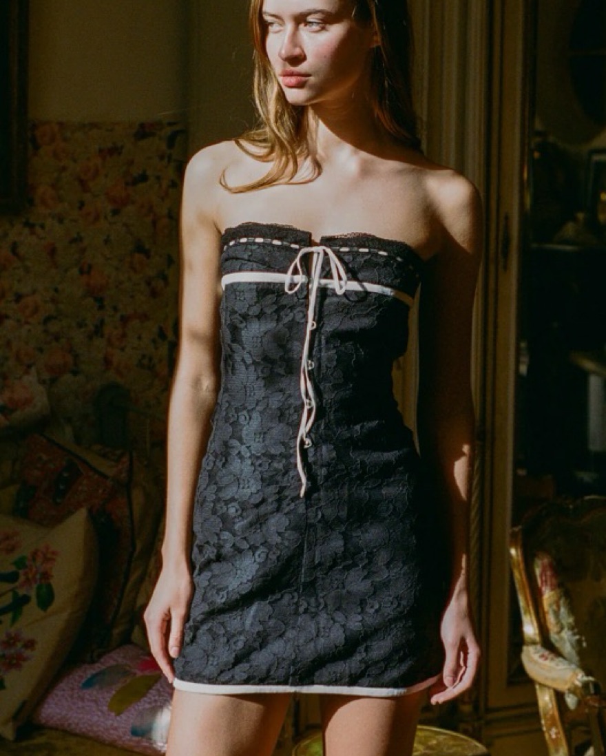 With Jean Sabrin Dress - Black by With Jean - Pickle