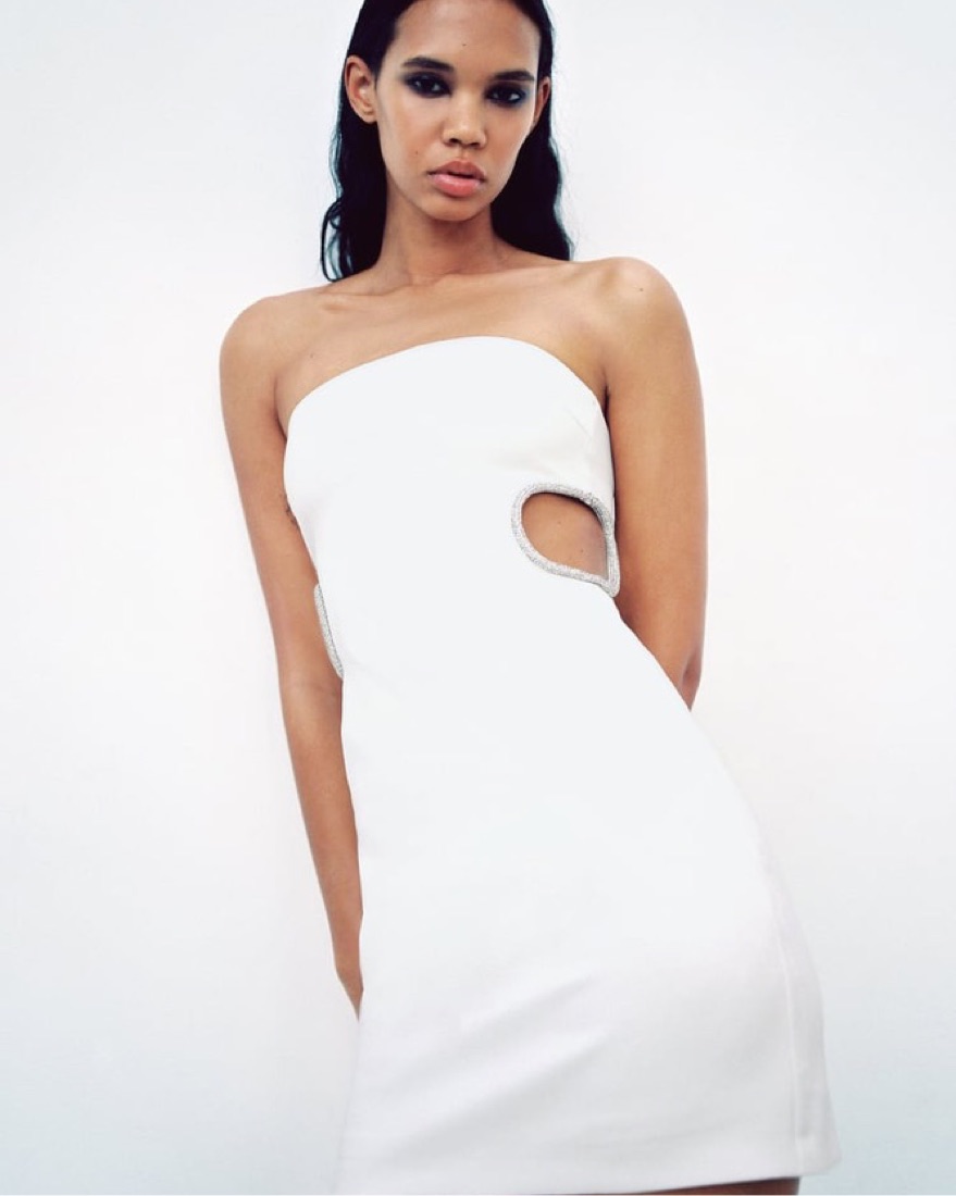 【関税込み】versace Cut out jersey dress VERSACE Cutout embellished ribbed cotton-blend jersey maxi