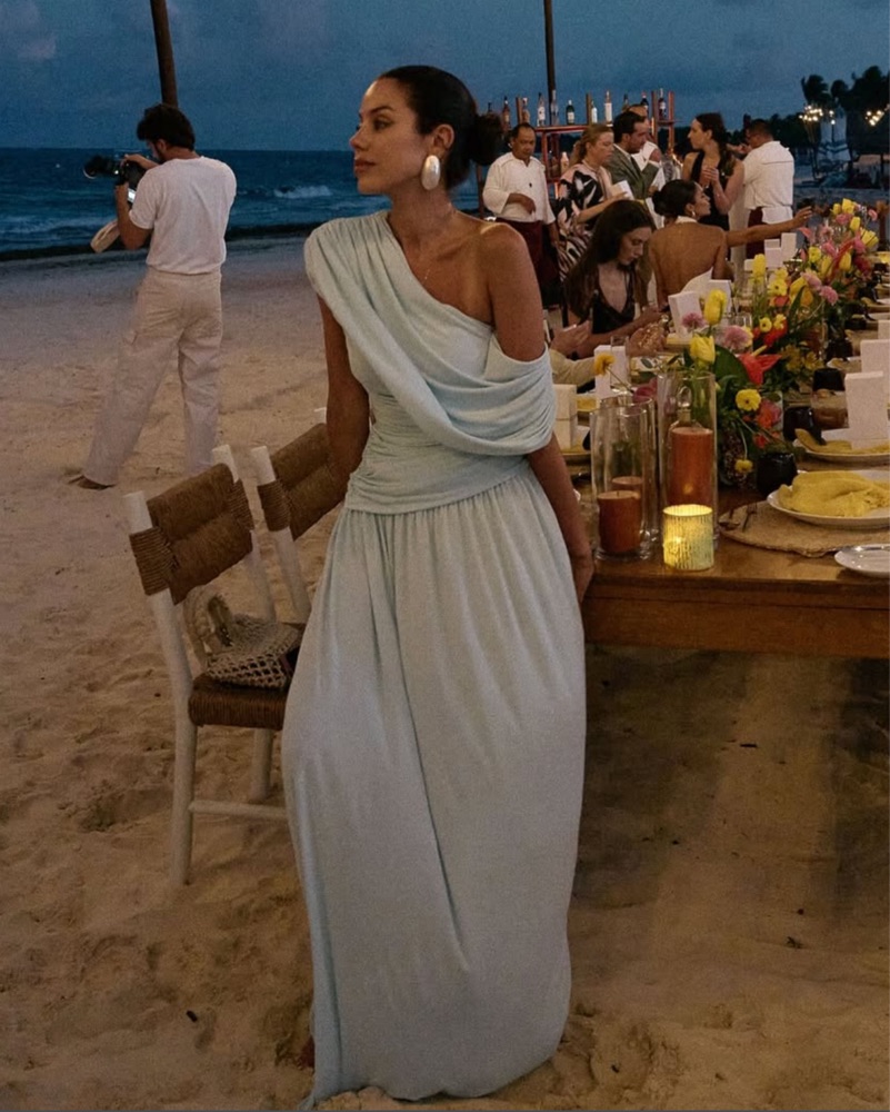 navy bridesmaid dresses knee length Hot V Neck Bridesmaid Dress