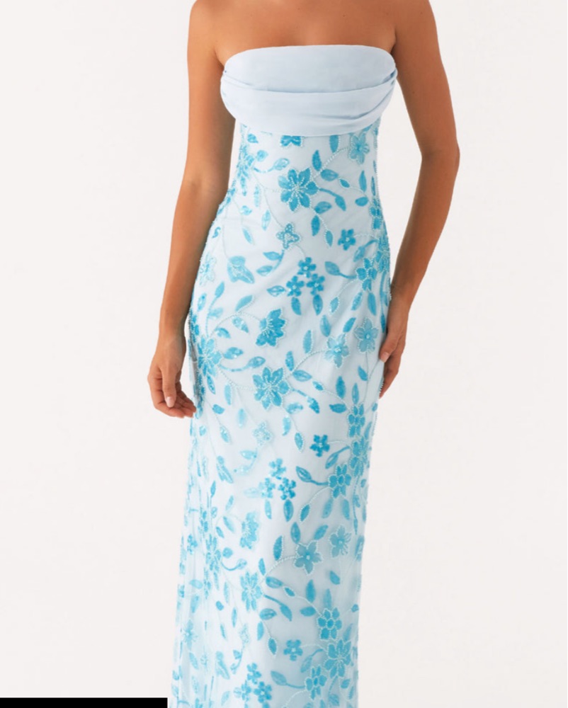 blue peppermayo maxi dress Flossy Maxi Dress main image 0