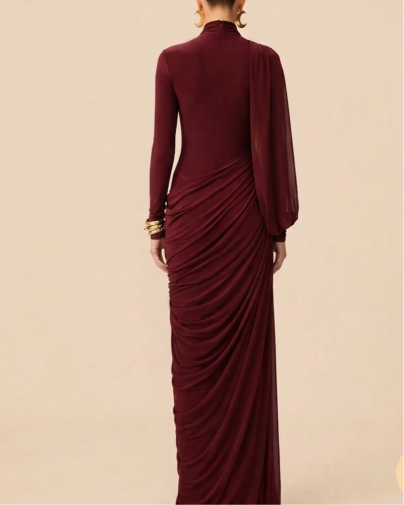 Deme By Gabriella Suzie Dress Burgundy by Deme By Gabriella - Pickle