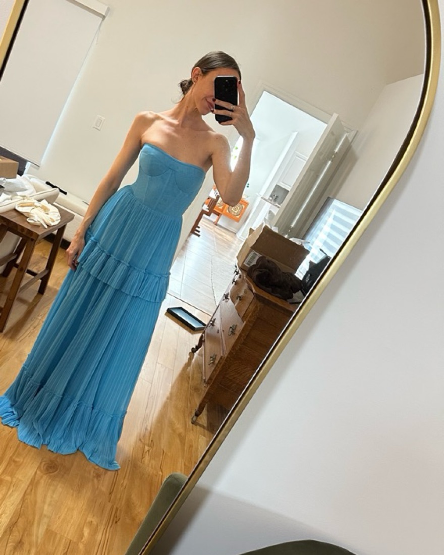 Milla Spaghetti Strap Pleated Maxi Dress by Milla - Pickle