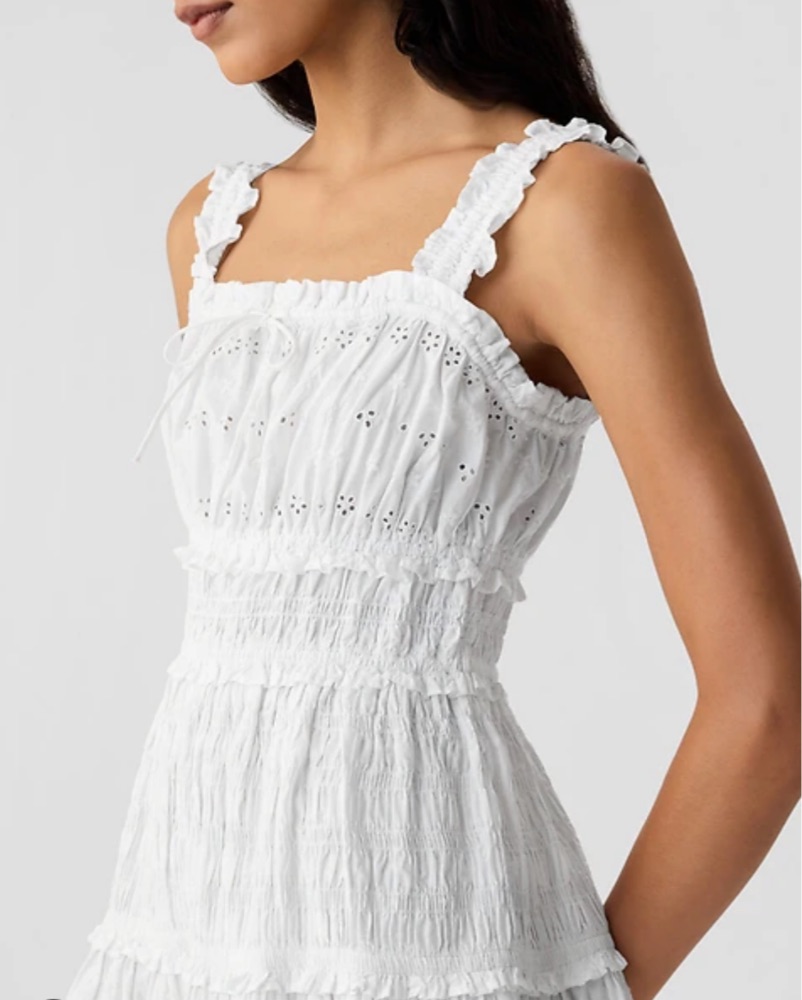 white dress silky Cult Gaia - Nymeria Gown