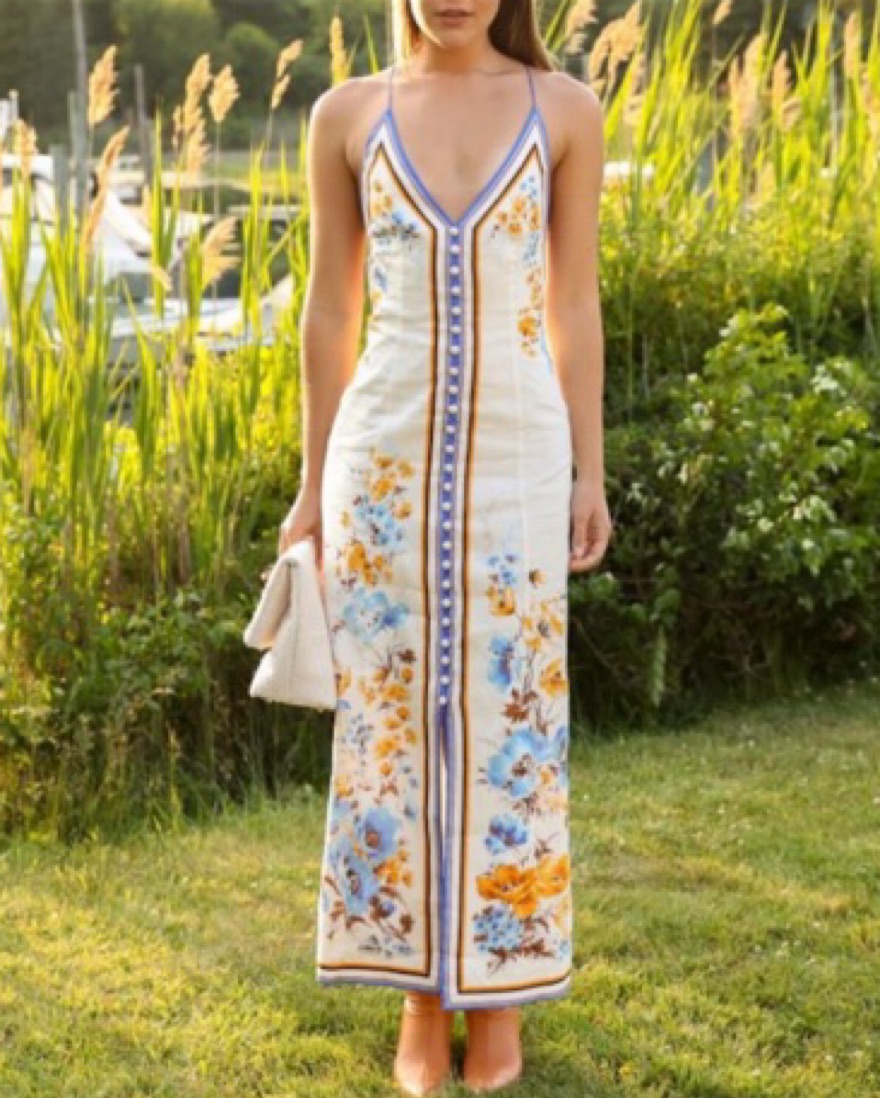 midi dress with zip back Zip Back Deep V Long Sleeve Cocktail Party Midi Dress