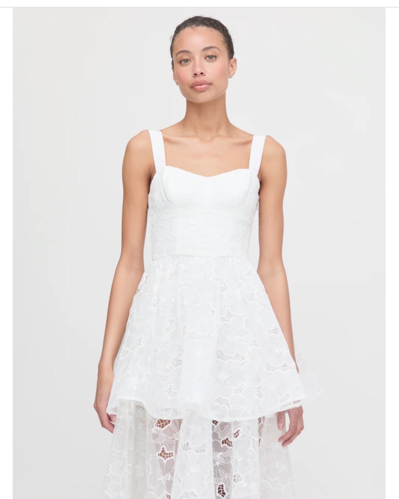 short white fluffy dress A-line Sweetheart Knee Length Tulle Homecoming Dress With Appliques As Picture / US12