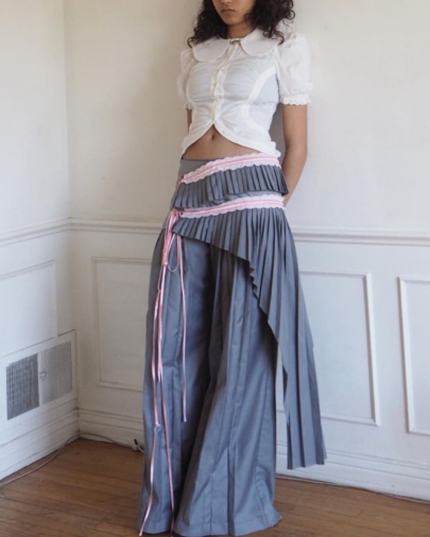 JC the Label Asymmetrical Skirt Pant Set | Pickle