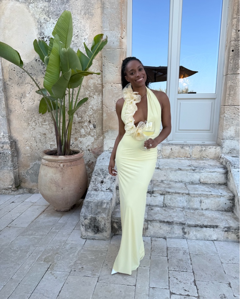 Revolve Deme by Gabriella Adela Dress by Deme By Gabriella - Pickle