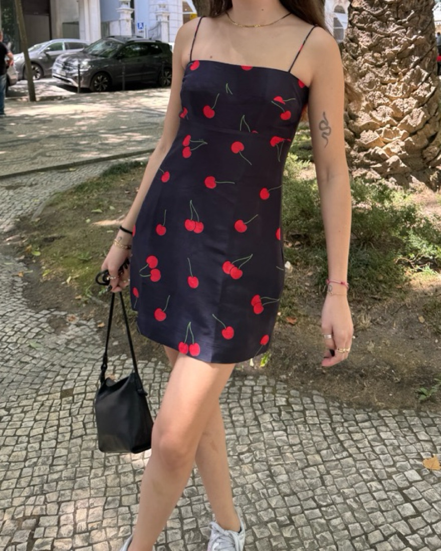 Realisation Par Mini Cherry Dress by Realisation Par - Pickle