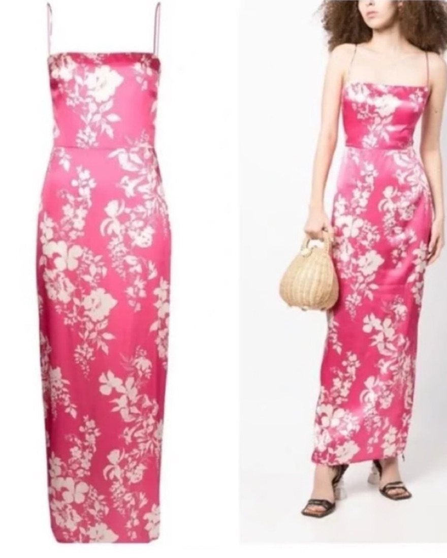reformation frankie silk dress pink Which color? Which dress? : r/Reformationclothing
