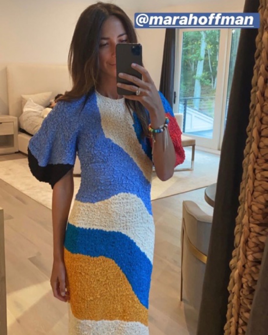 Mara Hoffman Freya Colorblock Dress XS by Mara Hoffman - Pickle