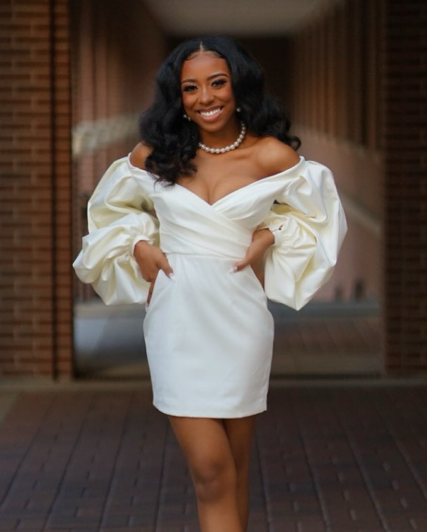 mini elegant white dresses Candice Mini Dress