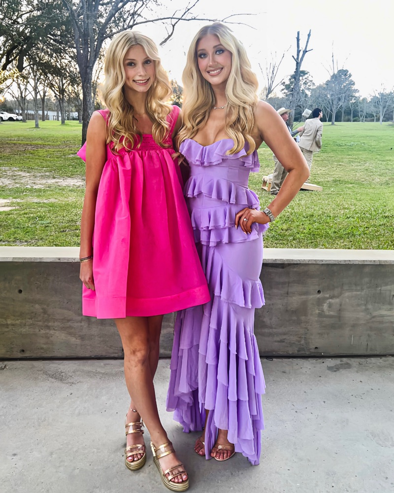 pink ruffle dress revolve Pink Ruffle Dress Revolve