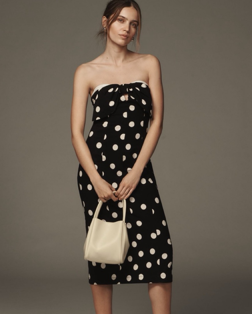 Anthropologie Black & White Dress by Anthropologie - Pickle