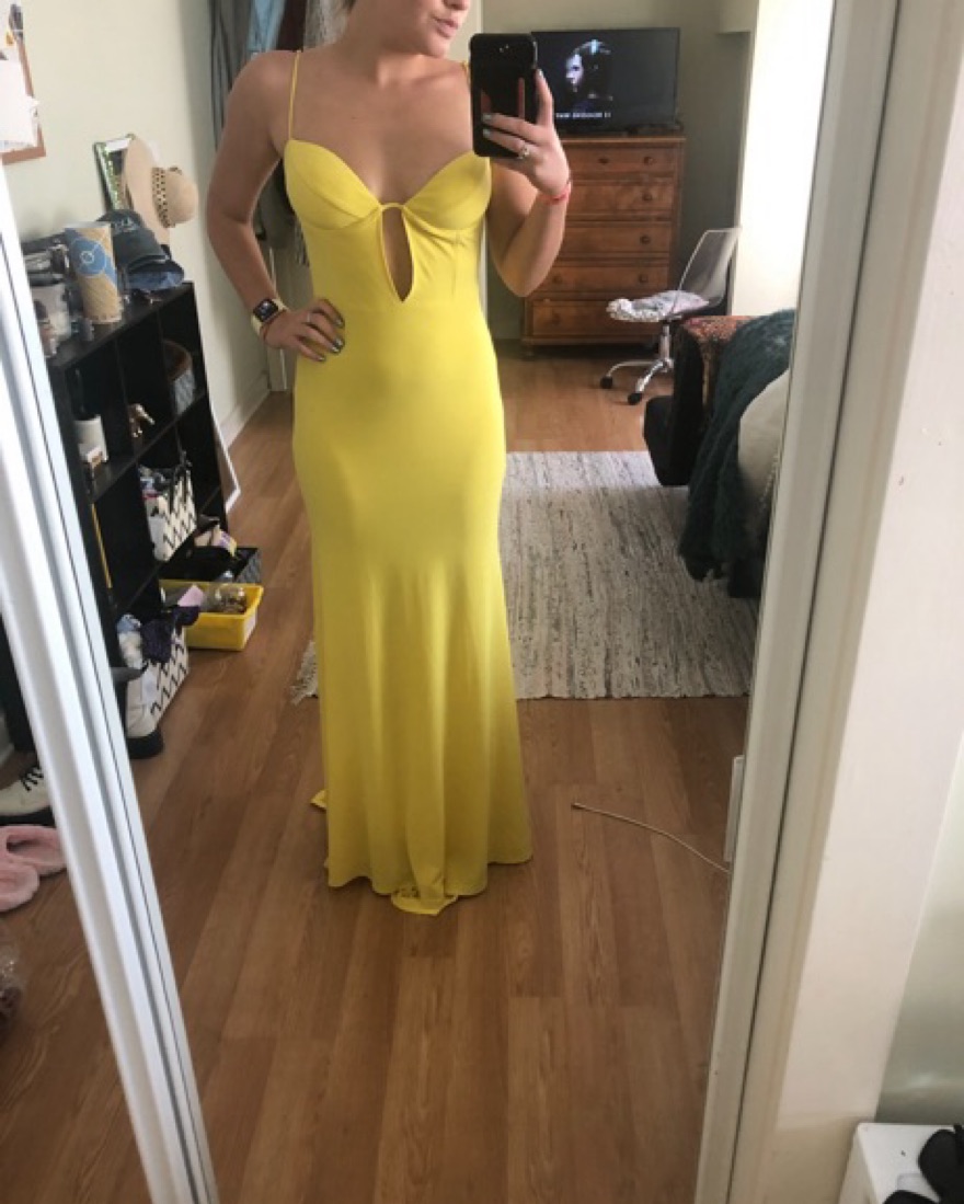 Yellow Windsor Formal Dress by Windsor - Pickle