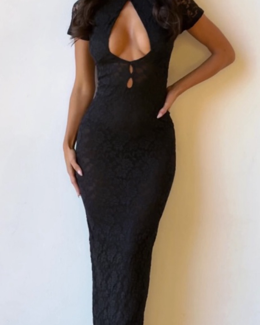 KORA MAXI DRESS BLACK by Outcast - Pickle