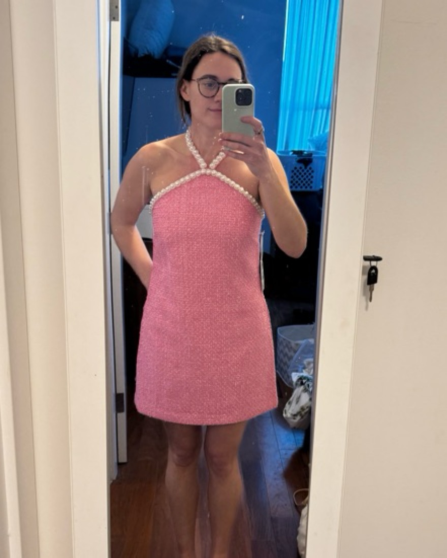Tuckernuck Tweed & Pearl Petra Dress by Tuckernuck - Pickle