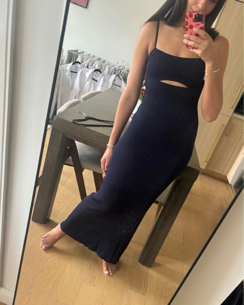 dissh cut out dress Make room for this. Shimma wears the Marnie Midi Dress.   Available  online now.  #DISSH