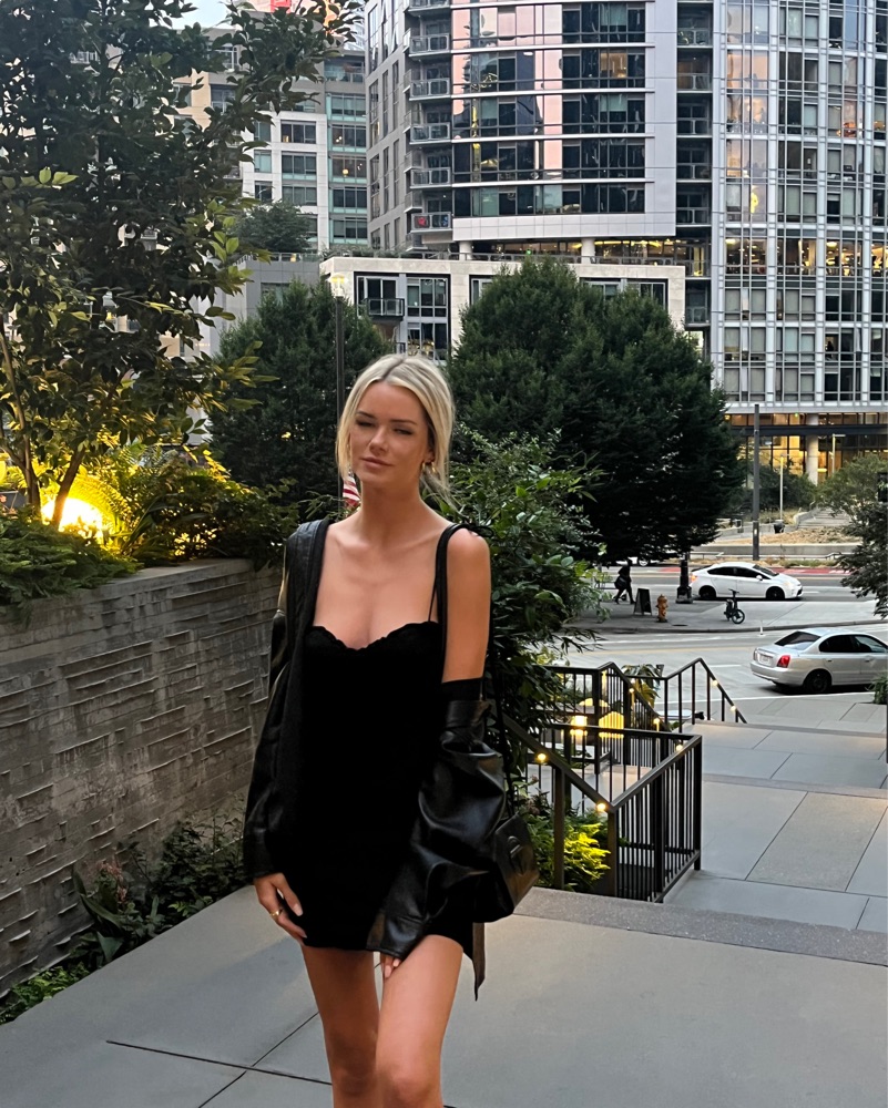 Aritzia Black Mini Dress by Aritzia - Pickle