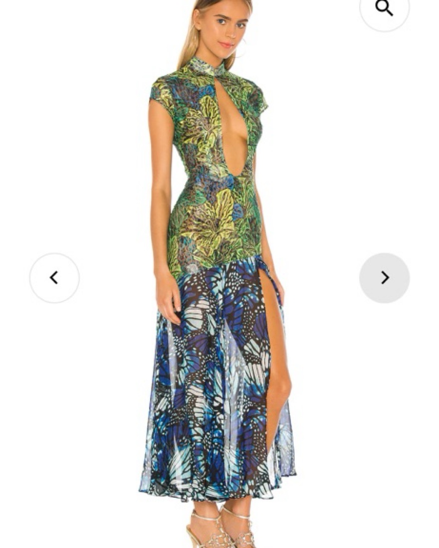 Kim Shui Lace Butterfly Dress Revolve by Kim Shui - Pickle