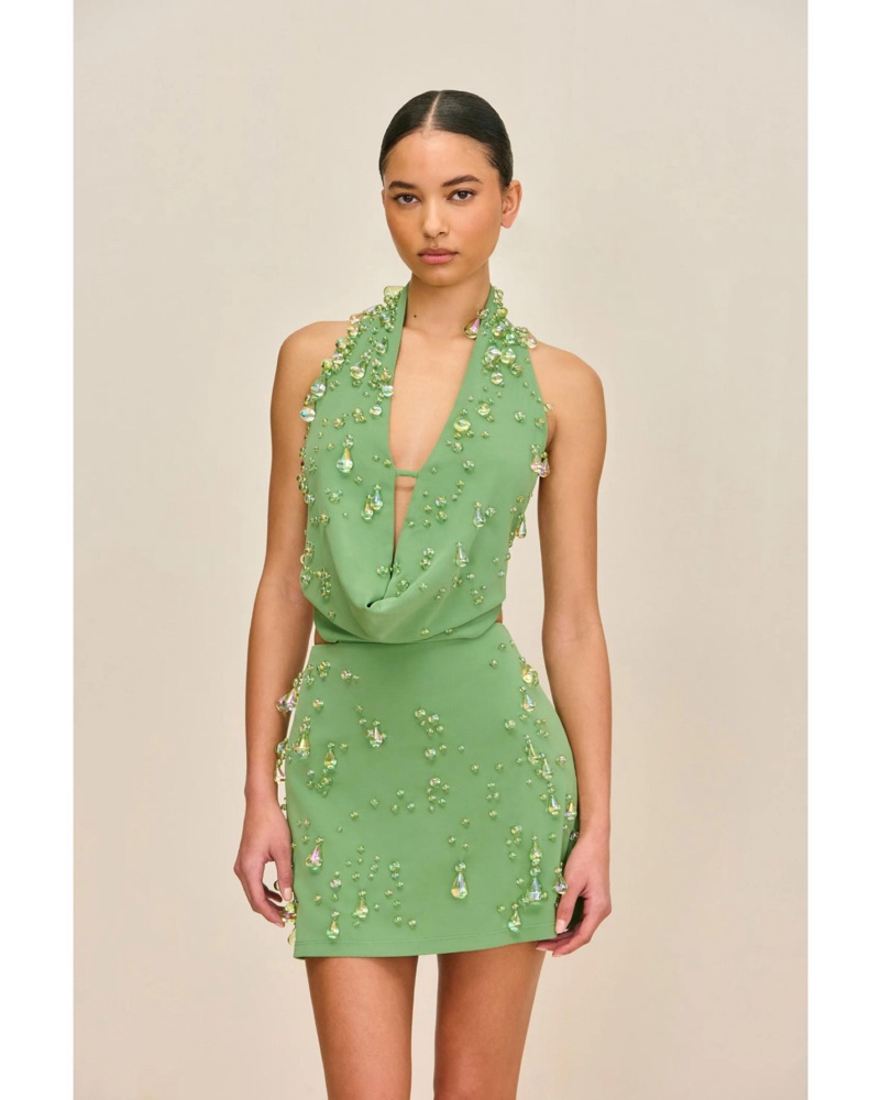 Cult Gaia Issey Dress In Calla Lily | Miami Swim Week, Going Out
