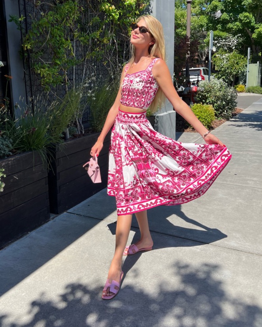 Dolce & gabbana Pink Skirt by Dolce + Gabbana - Pickle