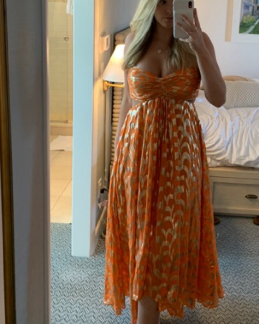 Adele Dress by Delfi Collective - Pickle
