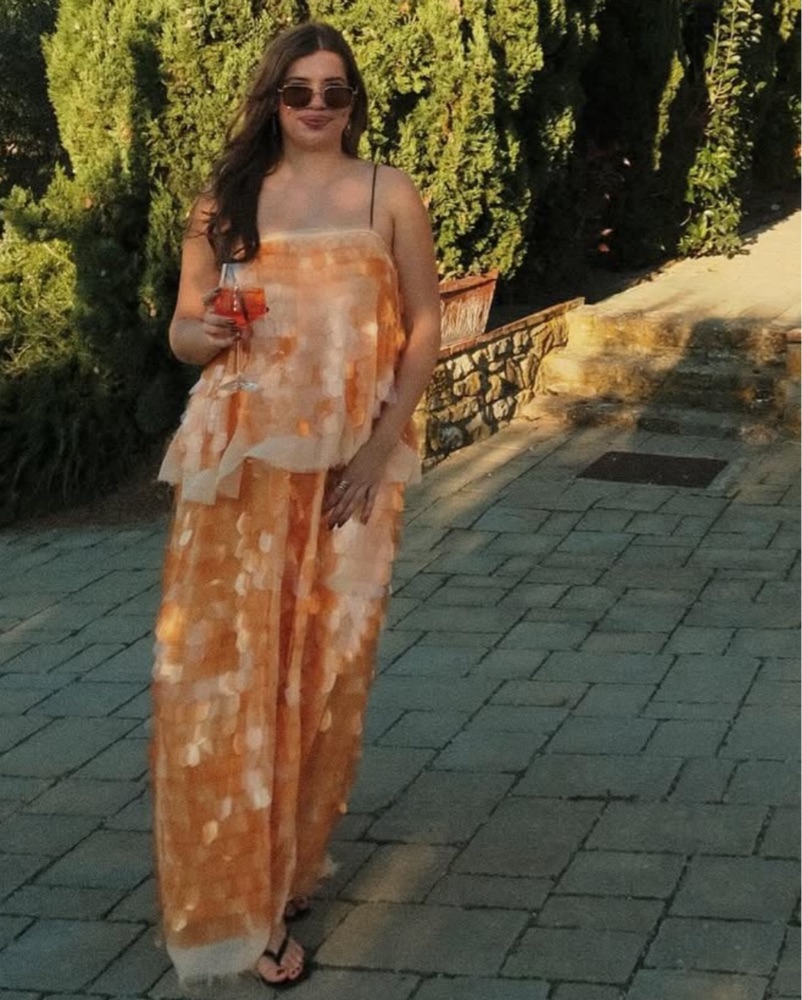 Orange Sequin ASOS EDITION Gown by ASOS Edition - Pickle