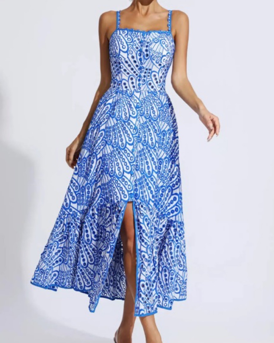 charo ruiz ibiza blue dress Shannon One Shoulder Dress ~ Steel Blue Chiffon – Show Me Your Mumu
