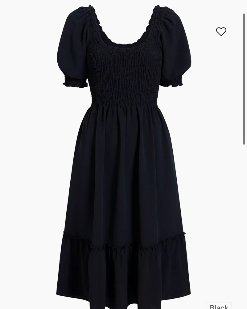 Hill House louisa Black Dress | Pickle