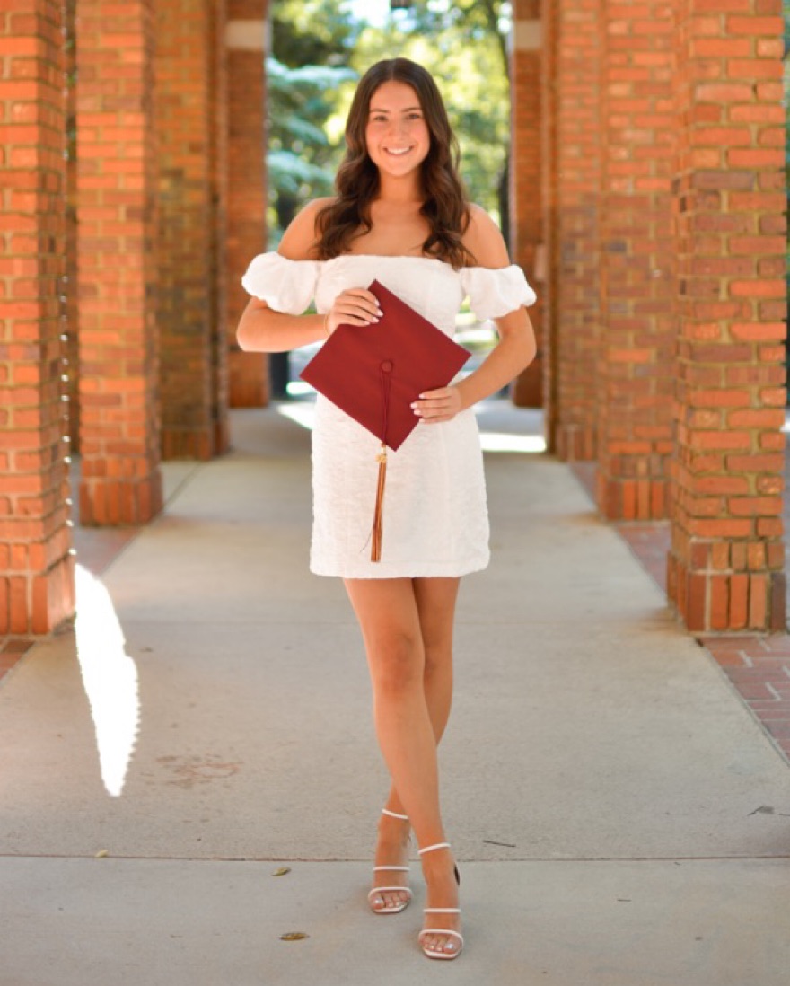White Graduation Dress by Astr The Label - Pickle