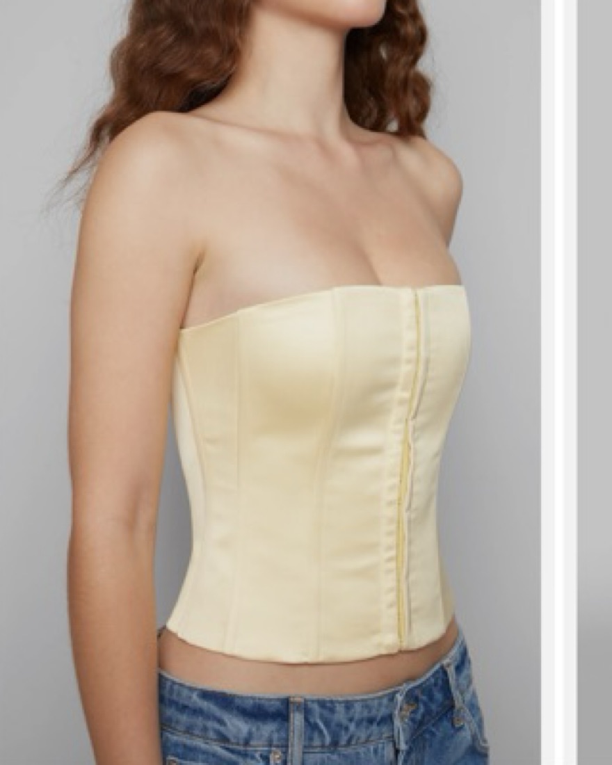 トップス Guizio corset top Lia Buttondown Corset – Guizio