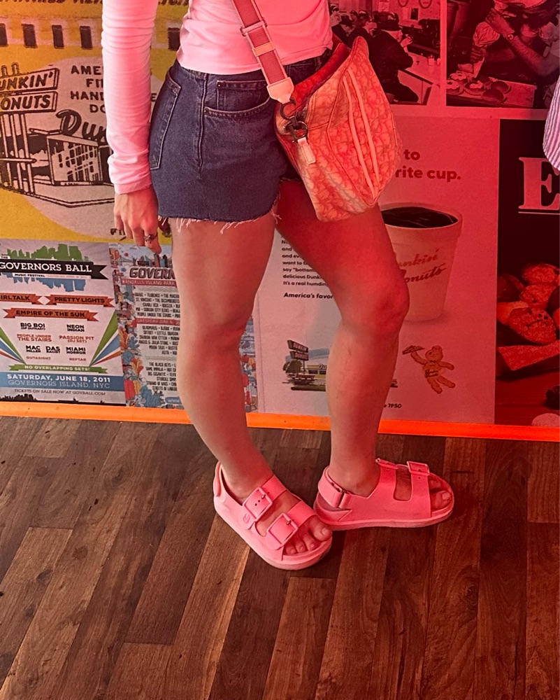 pink Gucci dad sandals by Gucci - Pickle