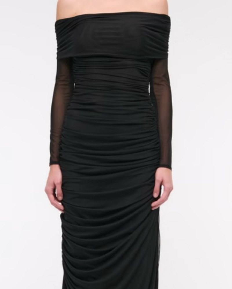 abercrombie black silk dress Abercrombie & Fitch | Dresses | Abercrombie Black Maxi Satin Strapless Dress