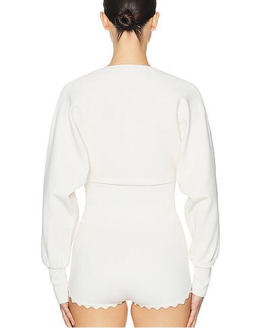 【ULLALA】Elvira short sleeve two piece ivory Helsa Elvira Set | Pickle
