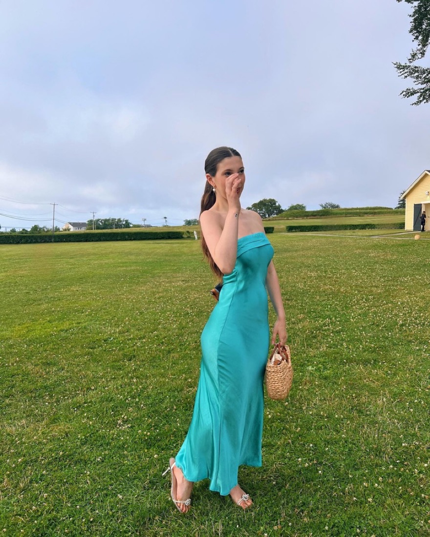 aqua backless dress Nola Dress - Aqua, AU/UK 6