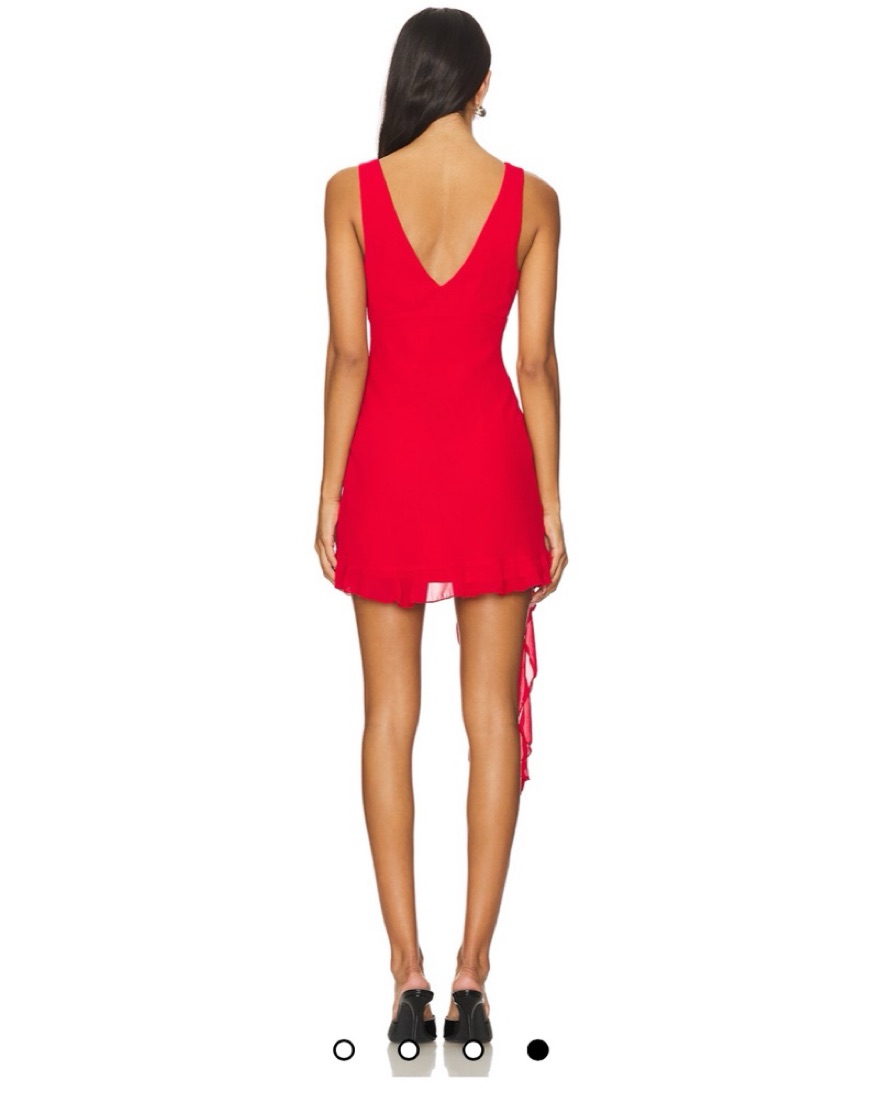 natura scarf mini dress Gold Tailored Scarf Mini Dress L