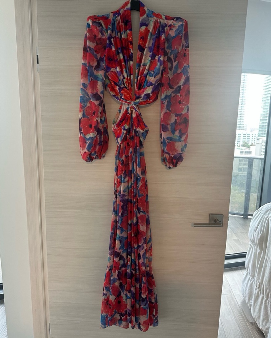 patbo violet cut out beach dress PatBo Violet Plunge Cut Out Dress by PatBo