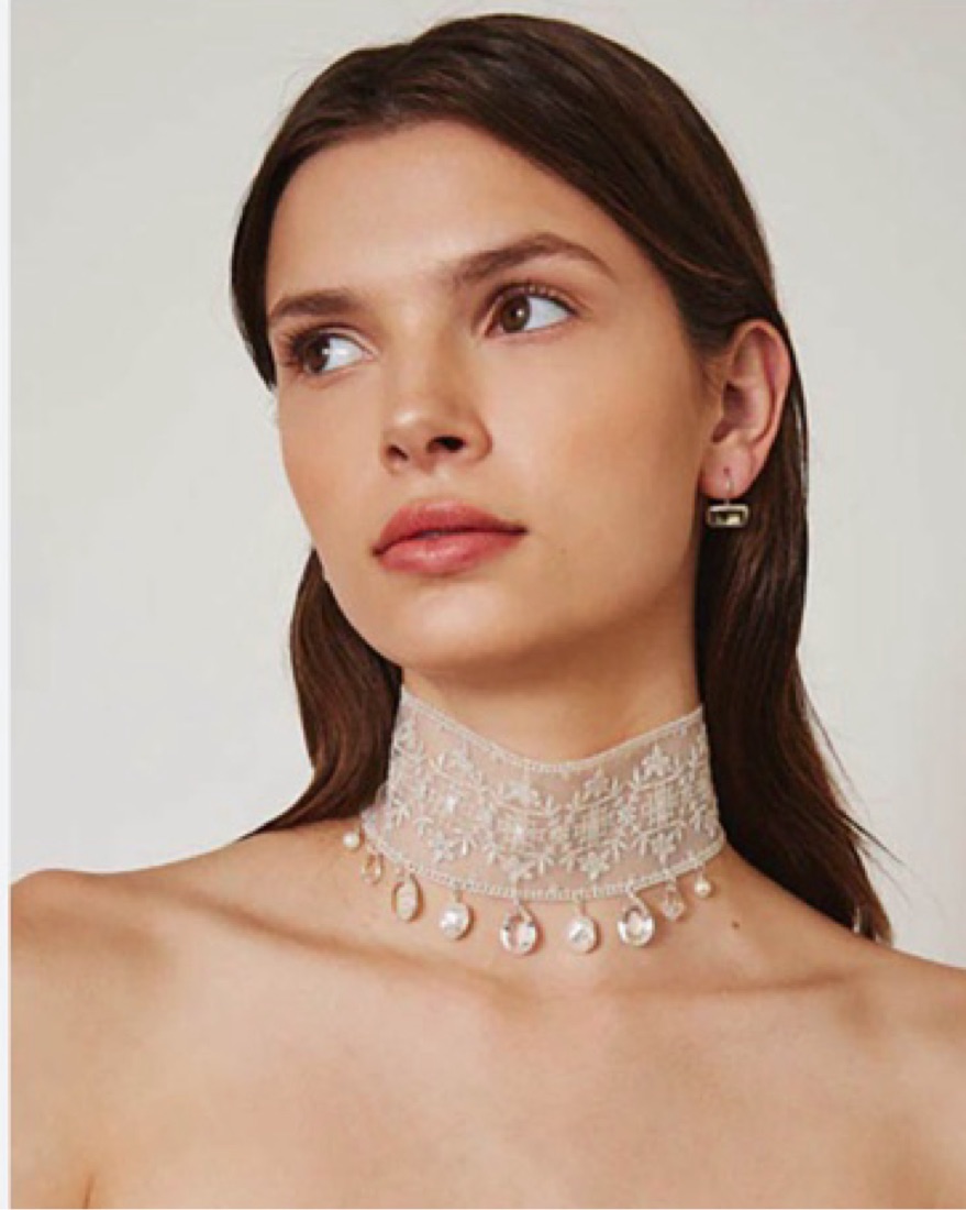 Chan Luu Ivory Pearl Choker Necklace by Chan Luu - Pickle