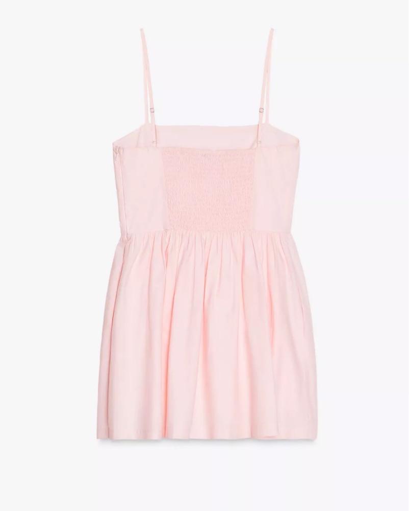 Zara Floral Poplin Dress by Zara - Pickle