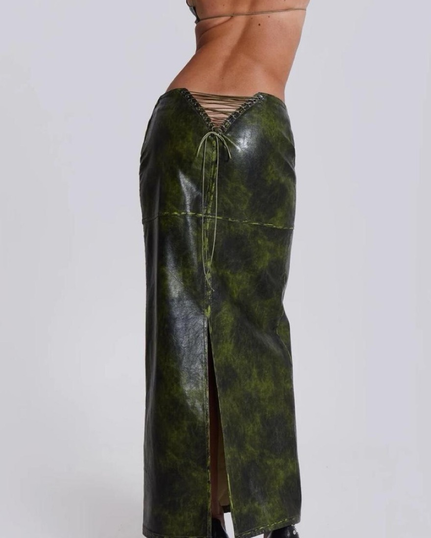Jaded London Skirt by Jaded London - Pickle