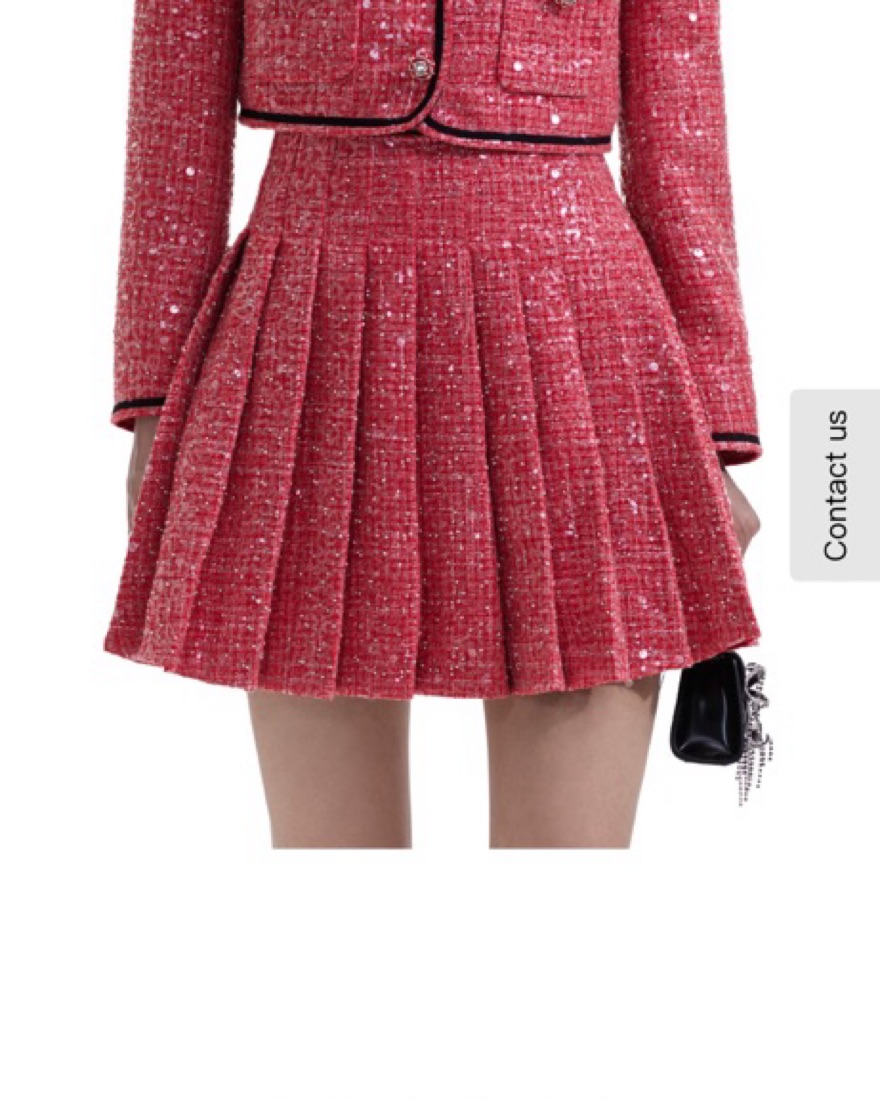 Self Portrait Sequin Jacket + Skirt by Self Portrait - Pickle