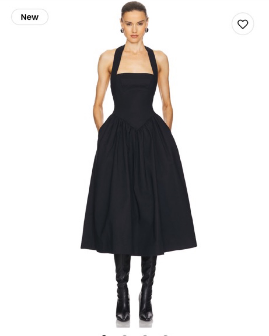 david's bridal scoop neck bridesmaid dress Strapless Van Der Rohe Gown with Capelet in Silk Faille – Elizabeth Anthony main image 0