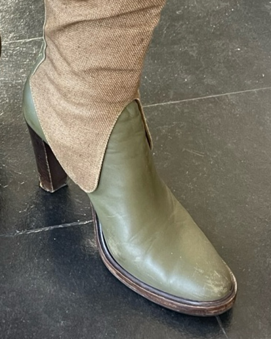 VTG A. F. Vandevorst Boots by A. F. Vandevorst - Pickle