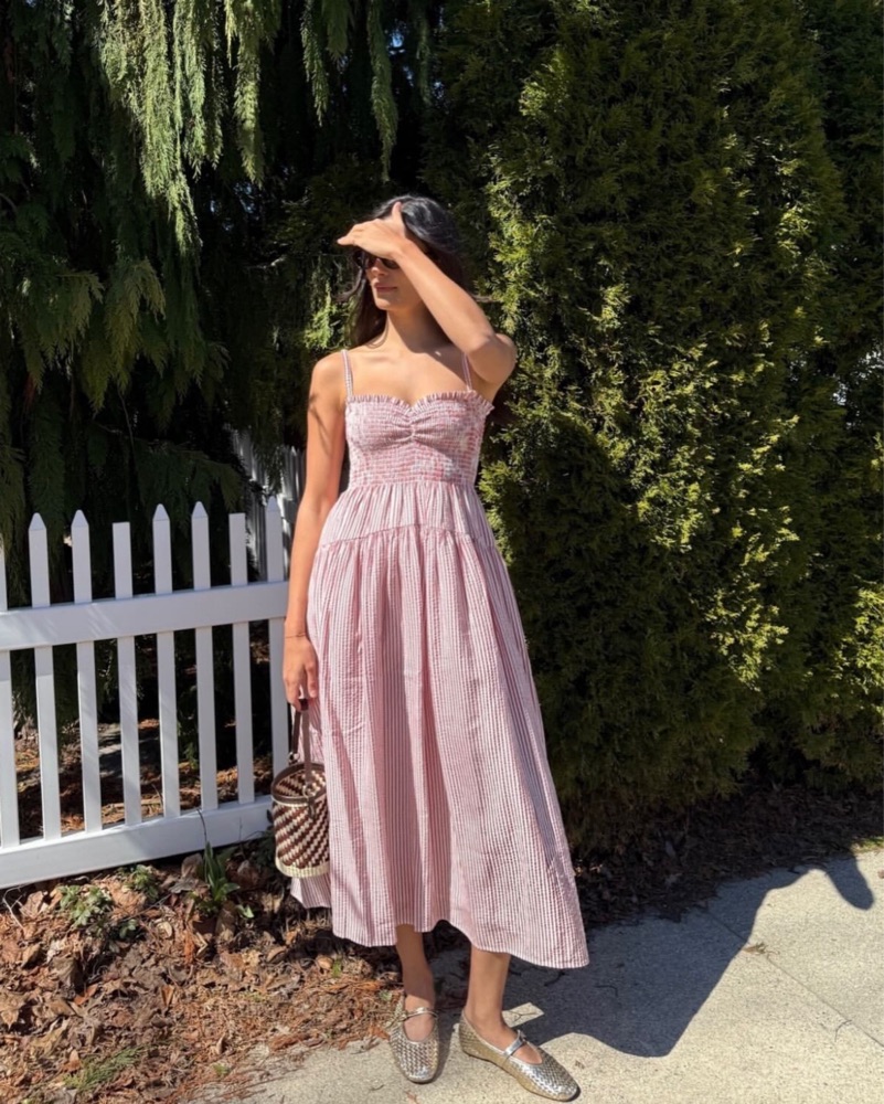 Hill House Rebecca Nap Dress by Hill House Home - Pickle