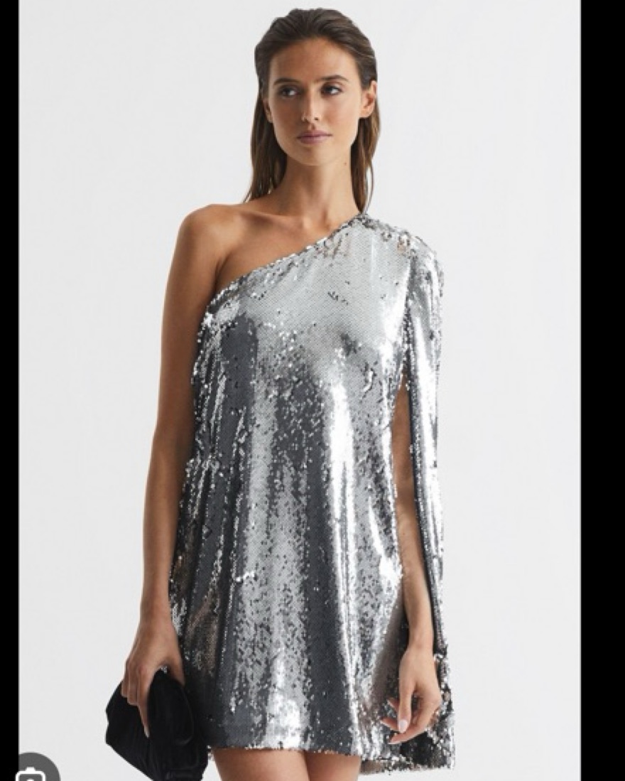reiss silver dress Reiss Dress