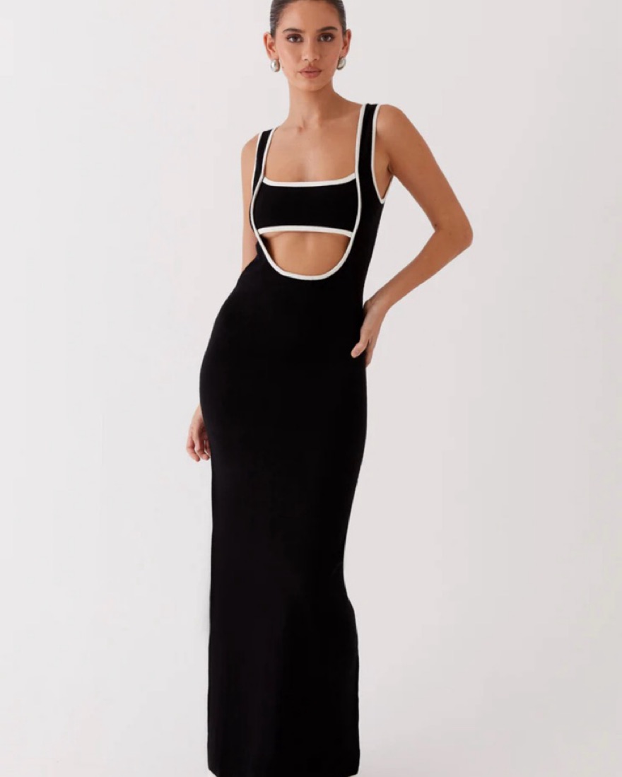 lost in paris knit maxi dress Lost In Paris Knit Maxi Dress