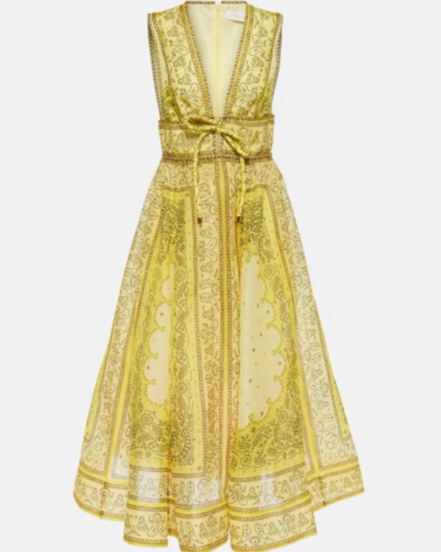 Zimmermann Matchmaker Yellow Dress | Pickle