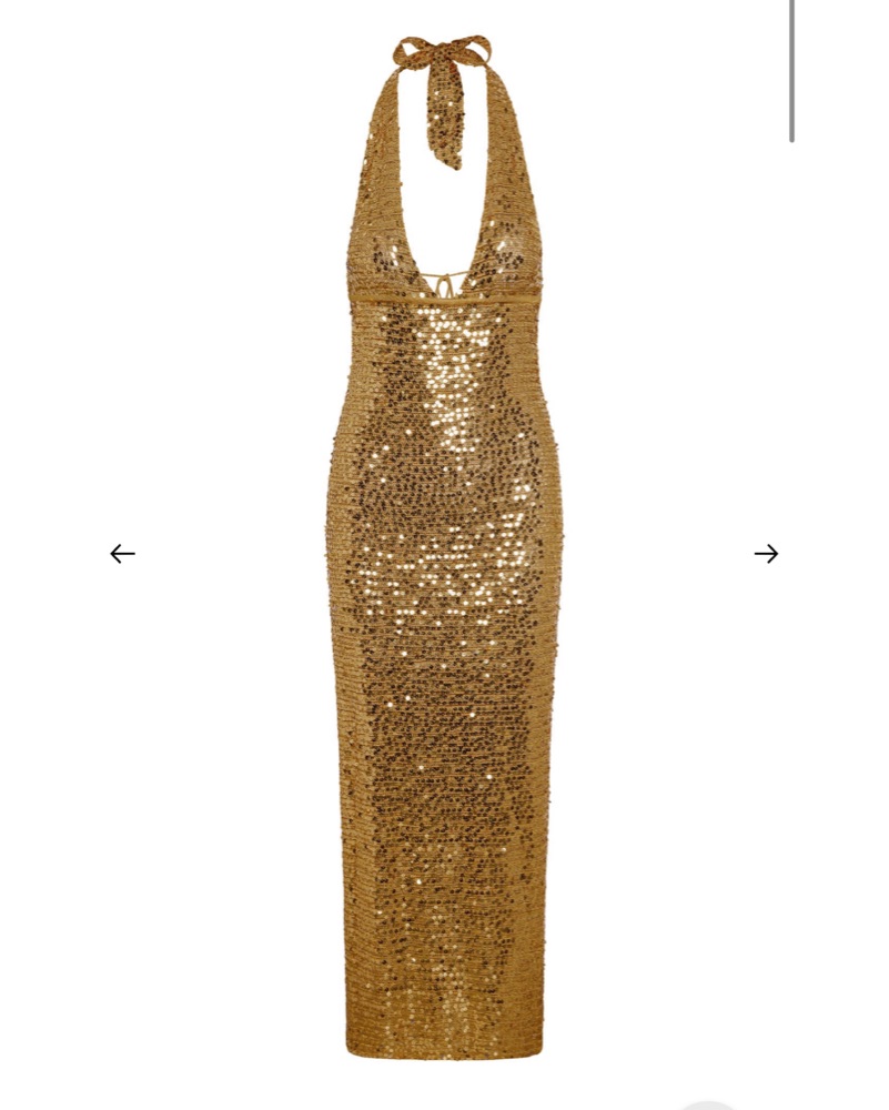 Monday Swimwear - CATANIA DRESS - GOLD by Monday Swimwear - Pickle