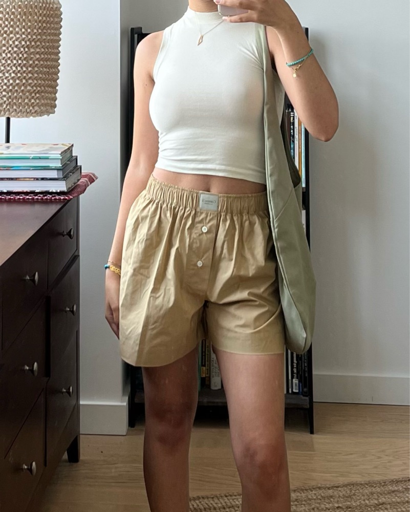 Comme Si Tan Shorts | Pickle