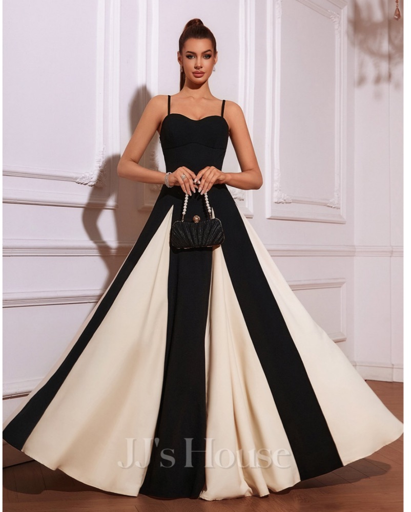 black and cream wedding dress Sharelle Furnishings Victoria Black Lacquer Dresser with Mirror main image 0